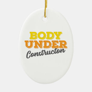 Fitness-Gym-Geschenkkörper im Baugewerbe Keramik Ornament