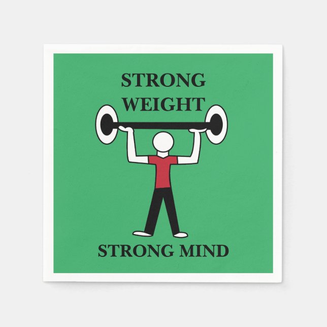 Fitness Gym Serviette (Vorderseite)