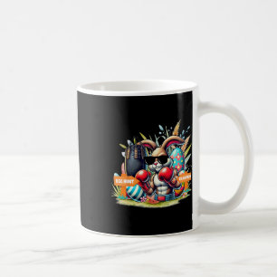 Fitness Gym Workout Egg Jagd Boxing Ostern Bunny Kaffeetasse