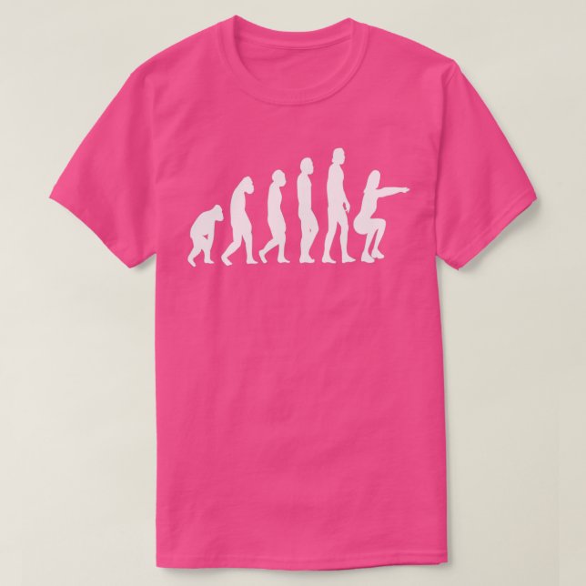 Fitness Gymnastik Gymnastik Evolution Aerobic T-Shirt (Design vorne)