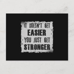Fitness Gymnastik trainieren Sport Funny Gift Idee Postkarte