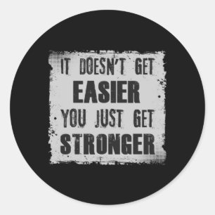 Fitness Gymnastik trainieren Sport Funny Gift Idee Runder Aufkleber