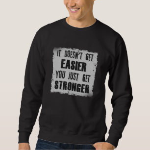 Fitness Gymnastik trainieren Sport Funny Gift Idee Sweatshirt