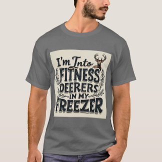 Fitness Hirsch in meinem Gefrierschrank: Ihr Train T-Shirt