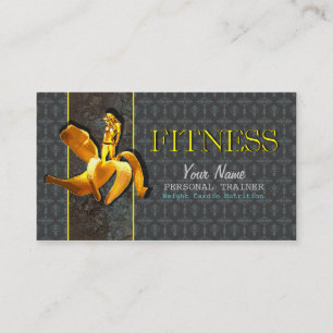 FITNESS III - Geschäfts-Karte Visitenkarte