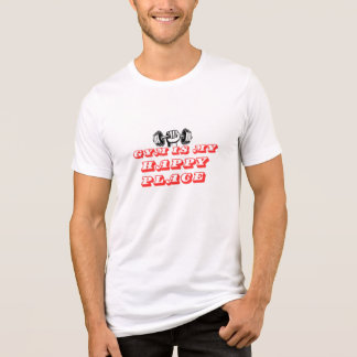 Fitness ist mein glücklicher Ort. Fitness ist mein Tri-Blend Shirt