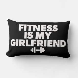 Fitness ist meine Freundin - Workout Motivierend Lendenkissen