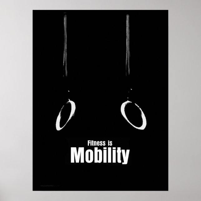 Fitness ist - Mobilität Poster (Vorne)