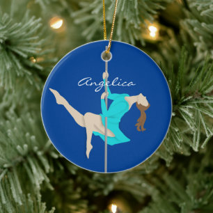 Fitness Keramik Ornament