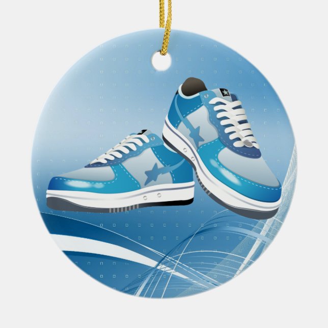 Fitness! Keramikornament (Vorne)