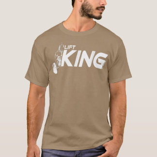 Fitness King Deadlift Lion Fitness Gym Motivation T-Shirt