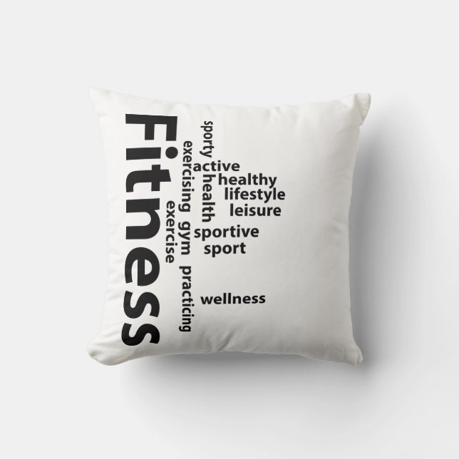 Fitness Kissen (Vorderseite)