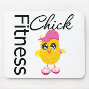Fitness-Küken Mousepad