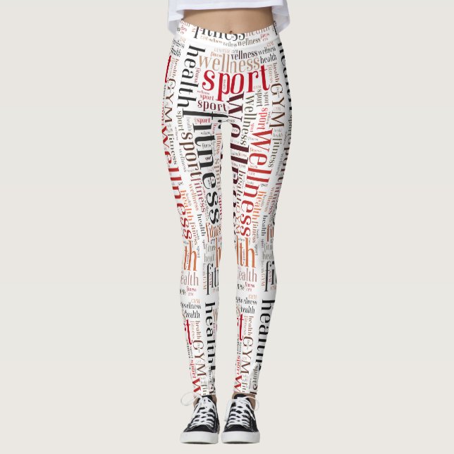 Fitness Leggings (Vorderseite)