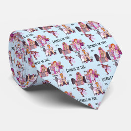 Fitness Light Blue Necktie Krawatte