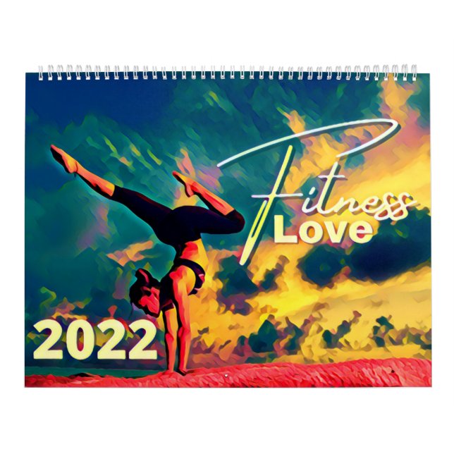 Fitness-Love-Kalender Kalender (Titelbild)
