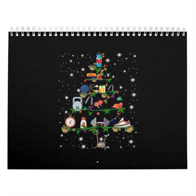 Fitness Lover | Gymnastikinstrument Weihnachtsbaum Kalender (Titelbild)