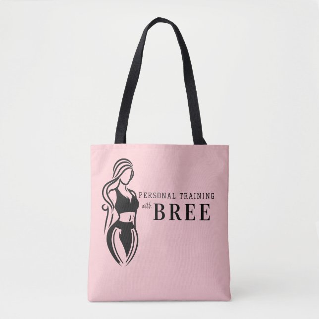 Fitness Minimalistisch Tasche (Vorderseite)
