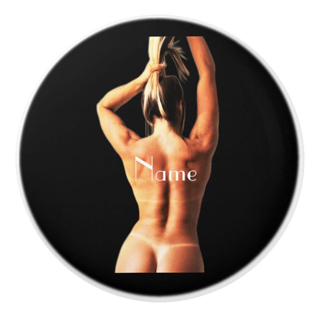 Fitness Modell Tanlines Thunder_Cove Keramikknauf (Vorderseite)