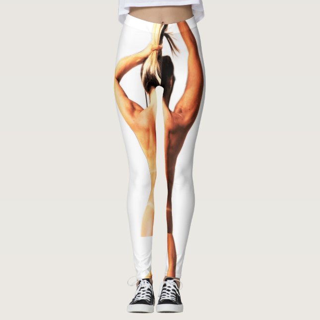 Fitness Modell Tanlines Thunder_Cove Leggings (Vorderseite)