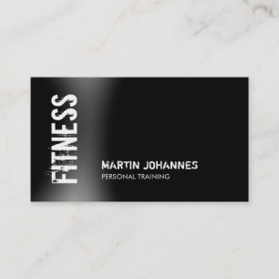 Fitness moderne Carte de visite de formateur perso