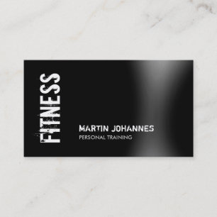 Fitness moderne Carte de visite de formateur perso