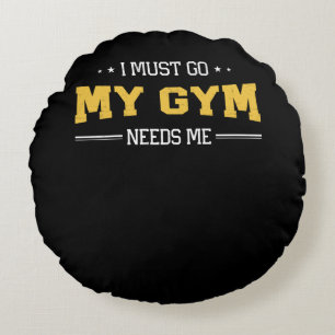 Fitness Motivation, die ich für mein Fitnessstudio Rundes Kissen