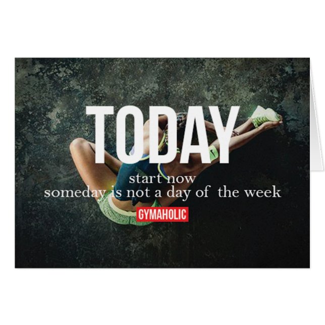 Fitness Motivationnelle (Devant horizontal)