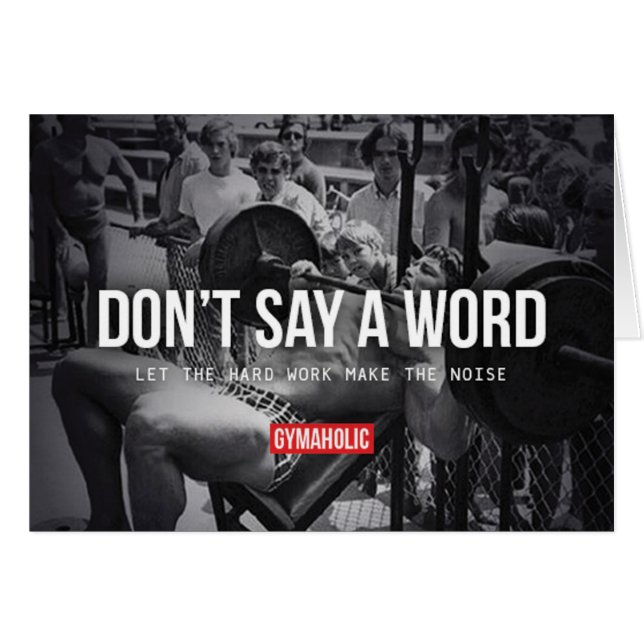 Fitness Motivationnelle (Devant horizontal)