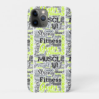 Fitness-Motivations-Typografie-Design Case-Mate iPhone Hülle