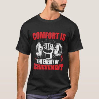 Fitness-Motivationszitat Hantel Stemmen Fitnessstu T-Shirt
