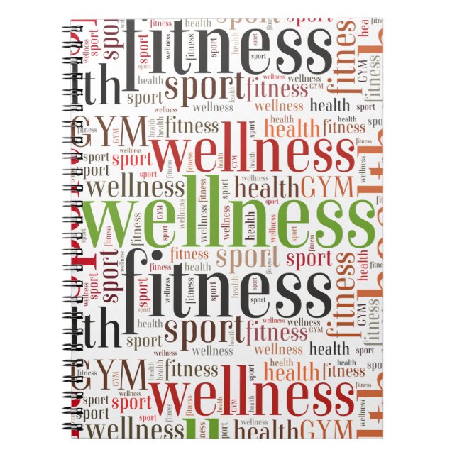 Fitness Notizblock (Vorderseite)