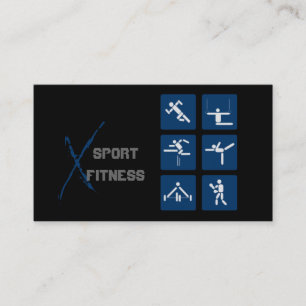 Fitness, Personal Trainer, Carte de visite