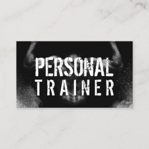 Fitness-persönlicher Trainer-Bodybuilder beruflic Visitenkarte