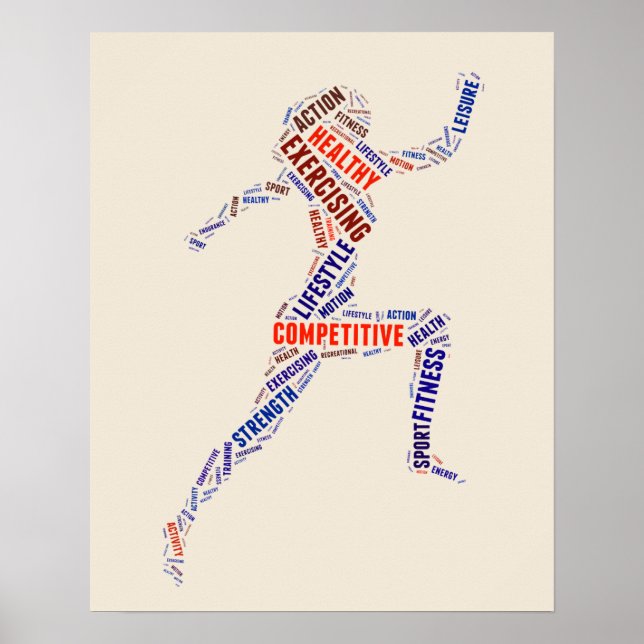 Fitness Poster (Vorne)