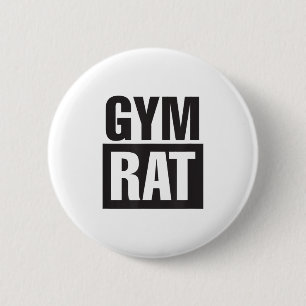 Fitness-Ratte - Training - Anstrengung - Fitness - Button