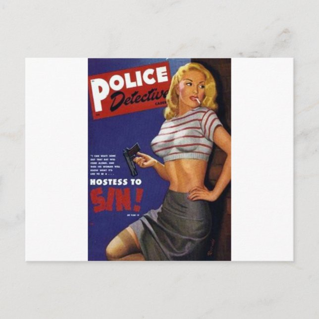 Fitness Rauchen Postkarte (Vorderseite)