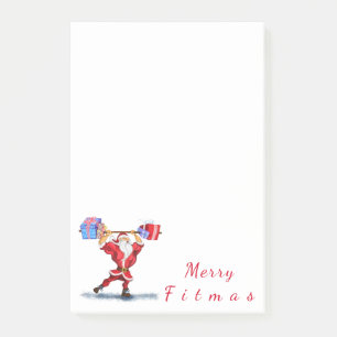 Fitness Santa Post-it®-Hinweise Post-it Klebezettel