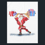Fitness Santa Tablecloth Tischdecke<br><div class="desc">Weihnachtslieder mit Bodybuilder Weihnachtsgeschenke - Fun Cartoon Malerei Funny Collection - Wählen / Fügen Sie Ihren einzigartigen Text / Name / Farbe - Make Your Special Gift - Neu vergrössern und verschieben oder entfernen und fügen Sie Elemente / Text mit Anpassungstool! Malerei und Design von MIGNED. Bitte schauen Sie sich...</div>