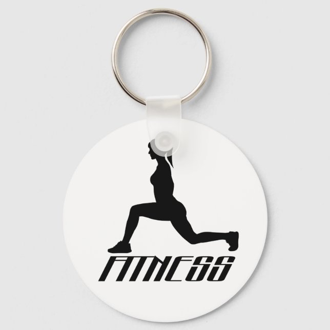 Fitness Schlüsselanhänger (Vorderseite)