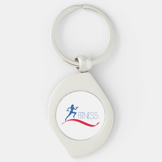 Fitness Schlüsselanhänger (Vorderseite)