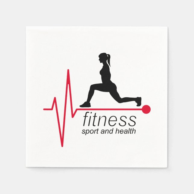Fitness Serviette (Vorderseite)