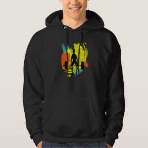 Fitness Sports Barbell Gym Kettlebell Workout Hoodie