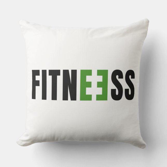 Fitness - Stärkung - Fitness - Training - Yoga Kissen (Vorderseite)