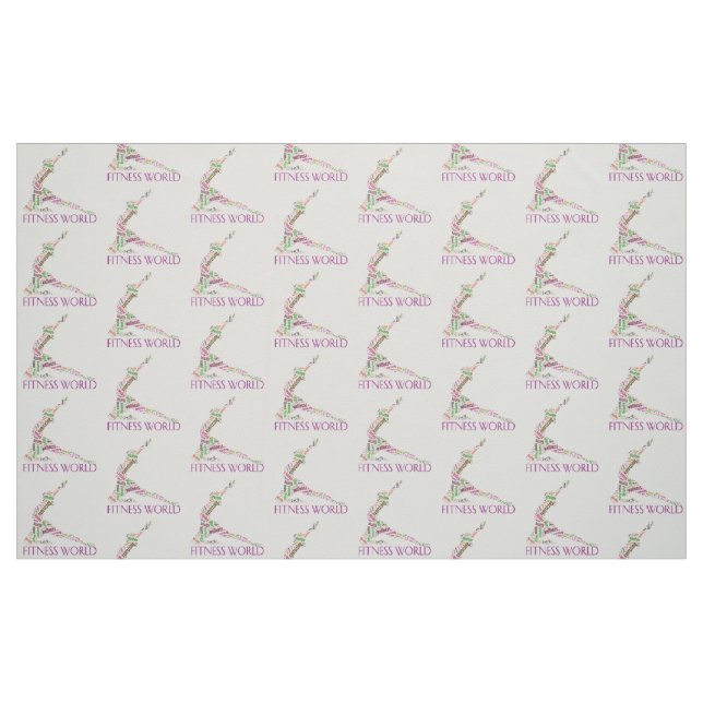 Fitness Stoff (Fat Quarter (45,7 x 55,9 cm))