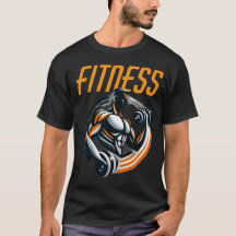 Fitness-T-Shirt Fitness-Motivation Workou- Inspira