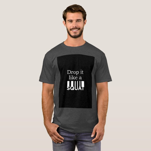 Fitness-T - Shirthocke T-Shirt (Vorne ganz)