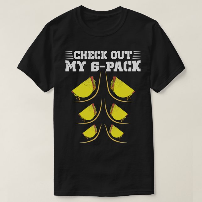Fitness Taco Funny Mexican Gym 2 T-Shirt (Design vorne)