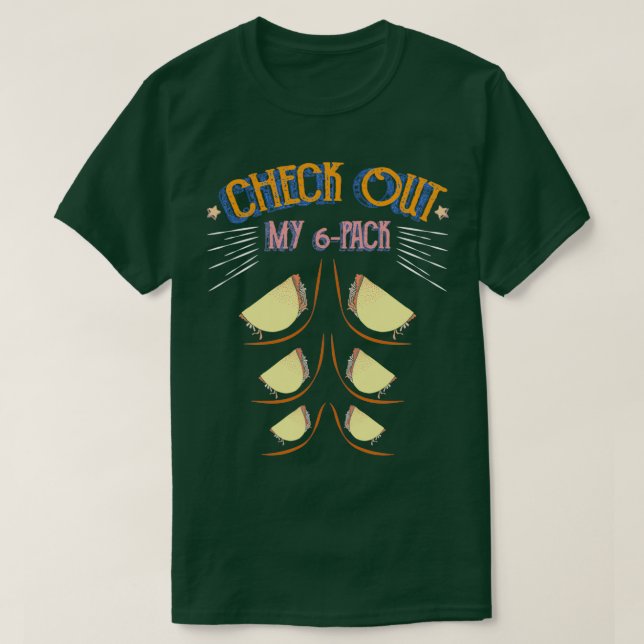Fitness Taco Funny Mexico Gym T-Shirt (Design vorne)