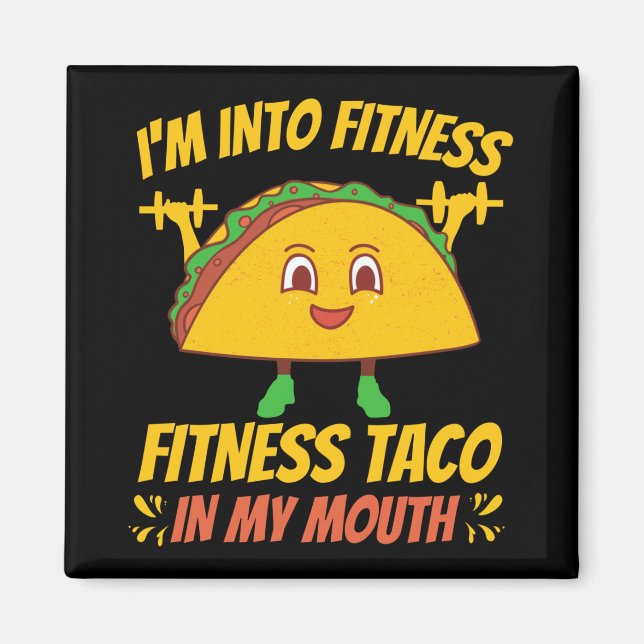 Fitness Taco Übungsym Magnet (Vorne)